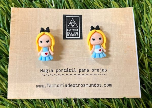 Pendientes Alicia en el País de las Maravillas